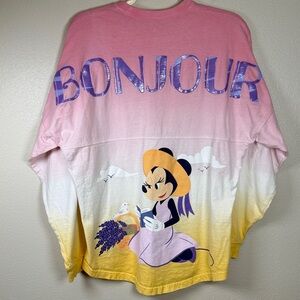 Spirit‎ Jersey Disney Parks Bonjour Minnie SM Oversized Lavender Fields
